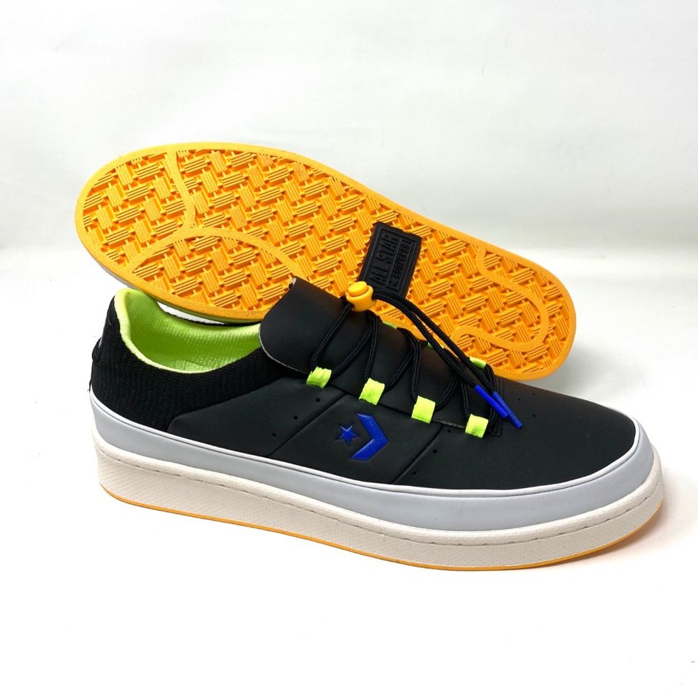 💖MEGA SALE💖Converse Sneakers Men's 166597C Pro Leather Ox Black Jet Stream - Picture 7 of 9